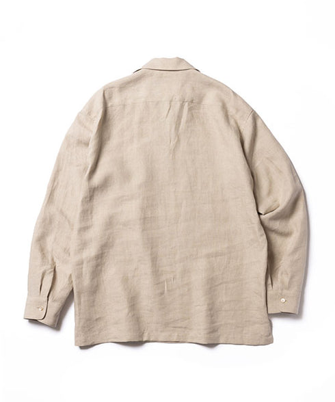 MR.OLIVE /SILKY LINEN / CAPRI SHIRT ミスターオリーブ/シルキーリネン/シルキーリネン / カプリシャツ